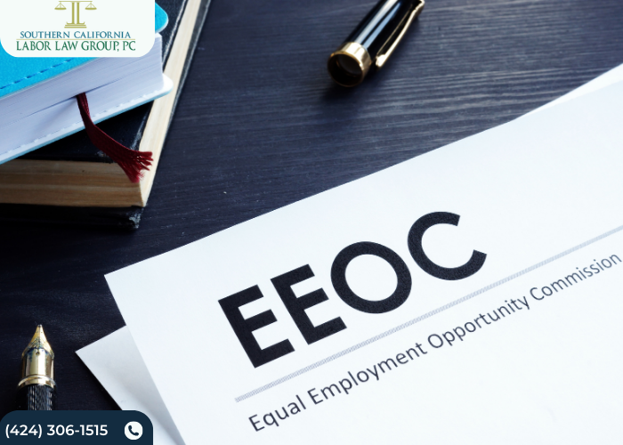 How does the EEOC identify a hostile work environment?