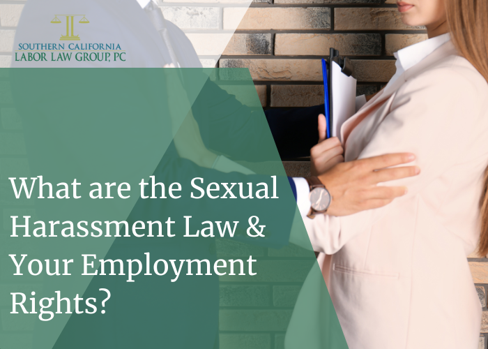 What are the Sexual Harassment Law & Your Employment Rights | Socal Employment Law